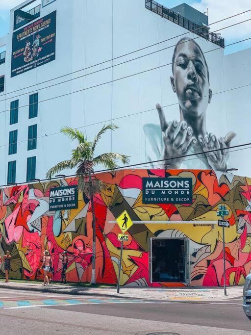 Stanza Miami: Design District With Workstation & Laundry Apartamento *